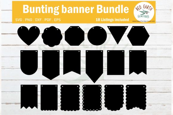 Download Banner Bunting Templates for Party&nbsp; - Premium Resources